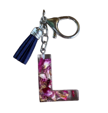 Custom Letter Keyring