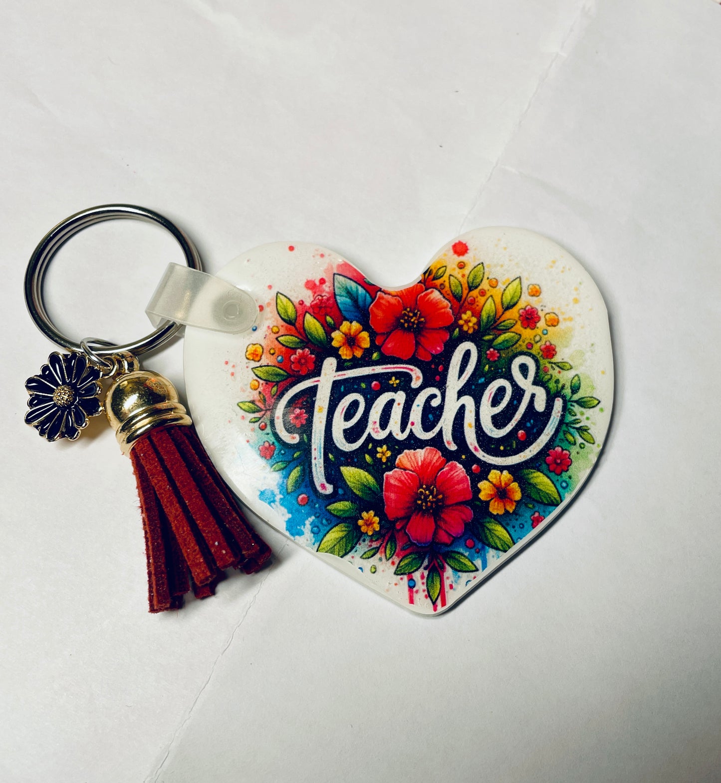 Teacher Keyring