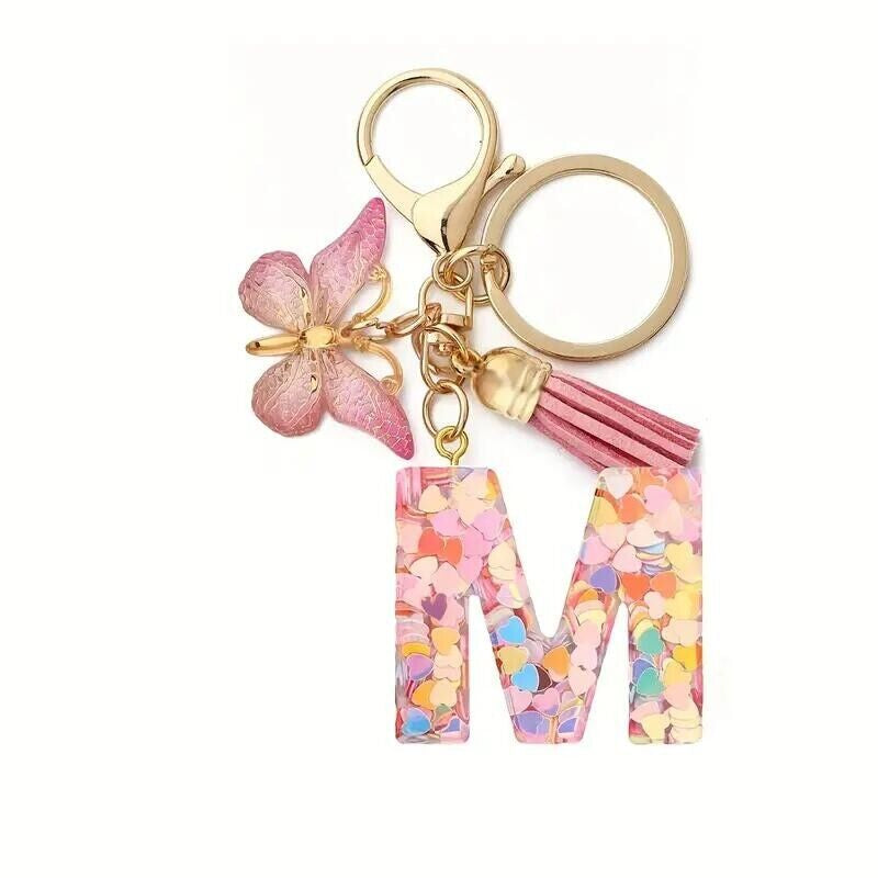 Custom Letter Keyring